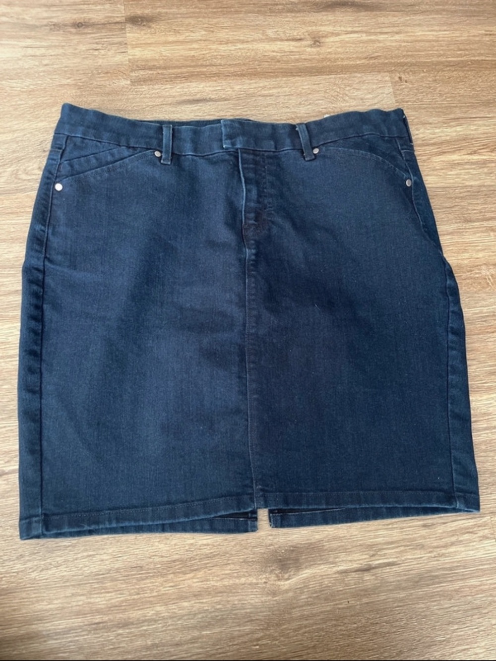 Levi's Dark Navy Denim Mini Skirt